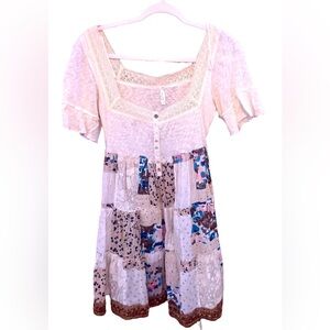 Free people patchwork dress
